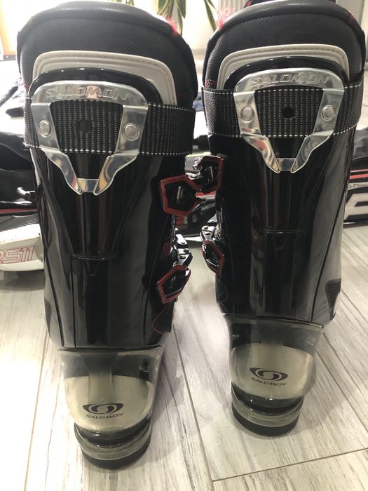 Narty Fischer Progressor 8+ buty Salomon gogle Uvex