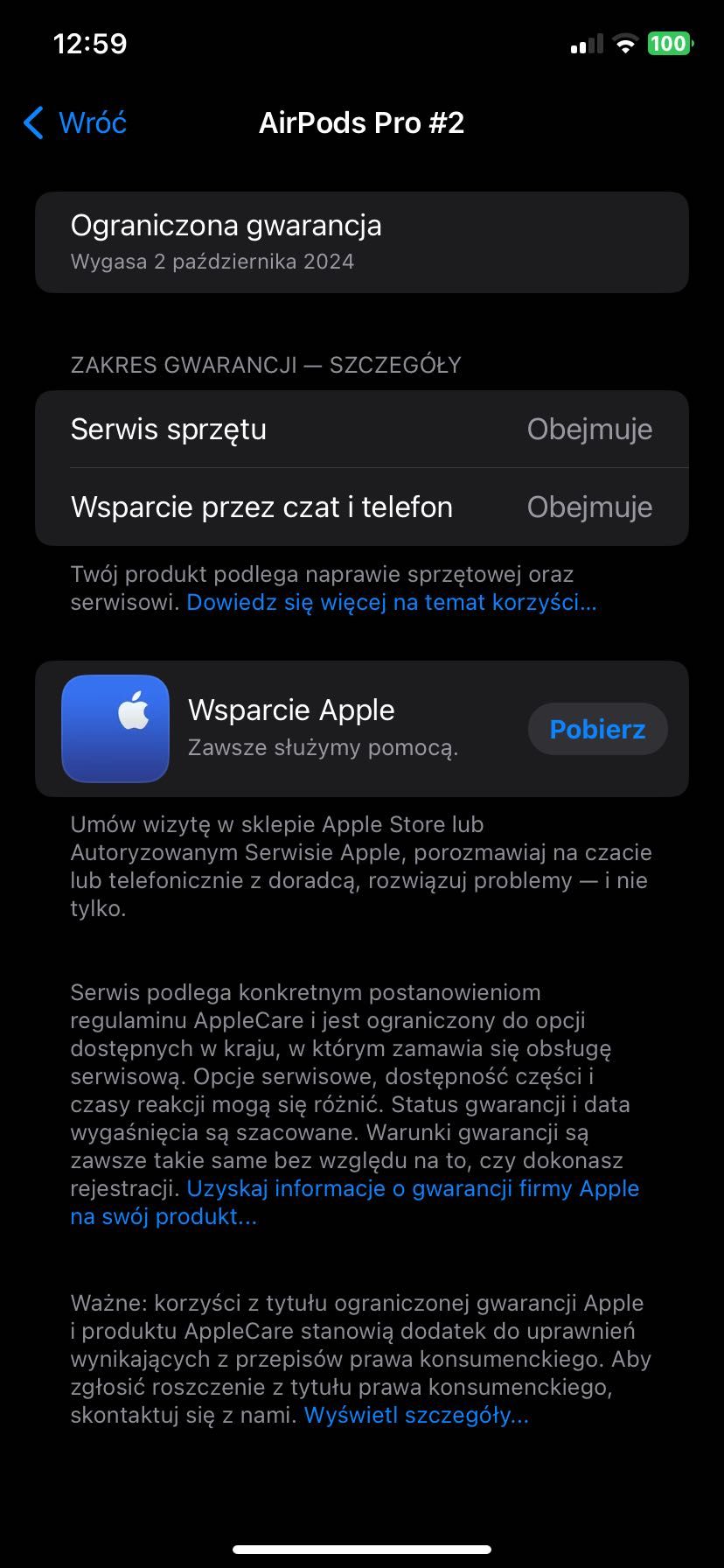 airpods 2 pro jak nowe