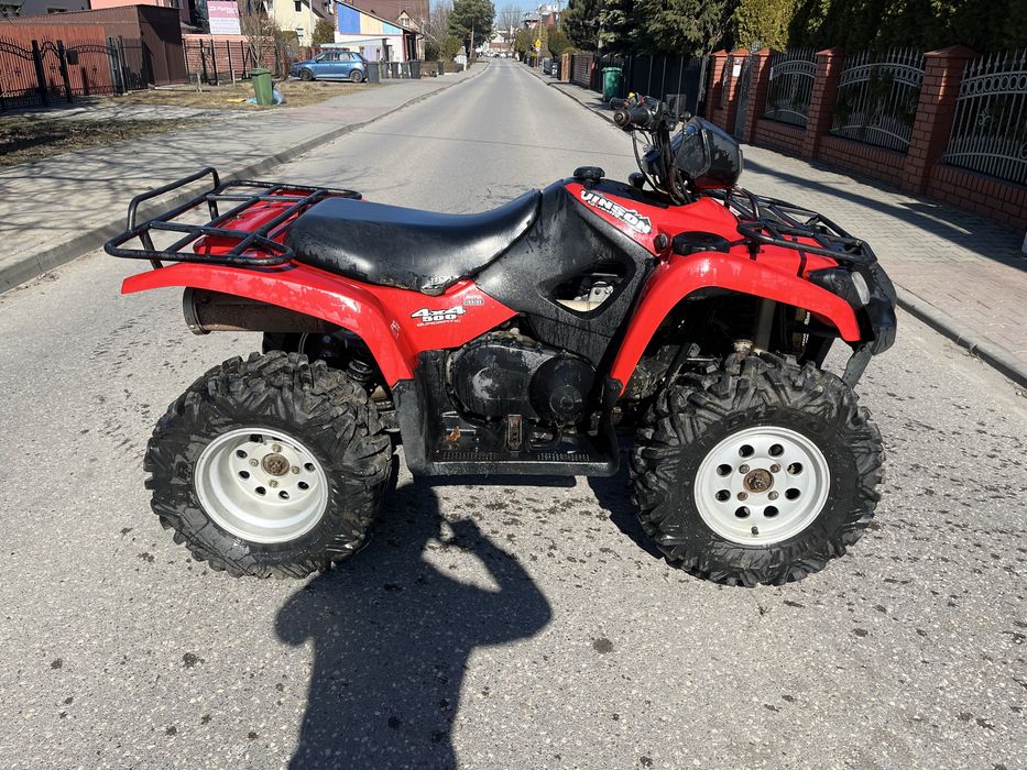 suzuki kingquad 500 quad 4x4 grizzly kodiak can am cf moto yamaha