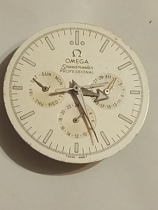 Pozostałości po zegarku omega speedmaster