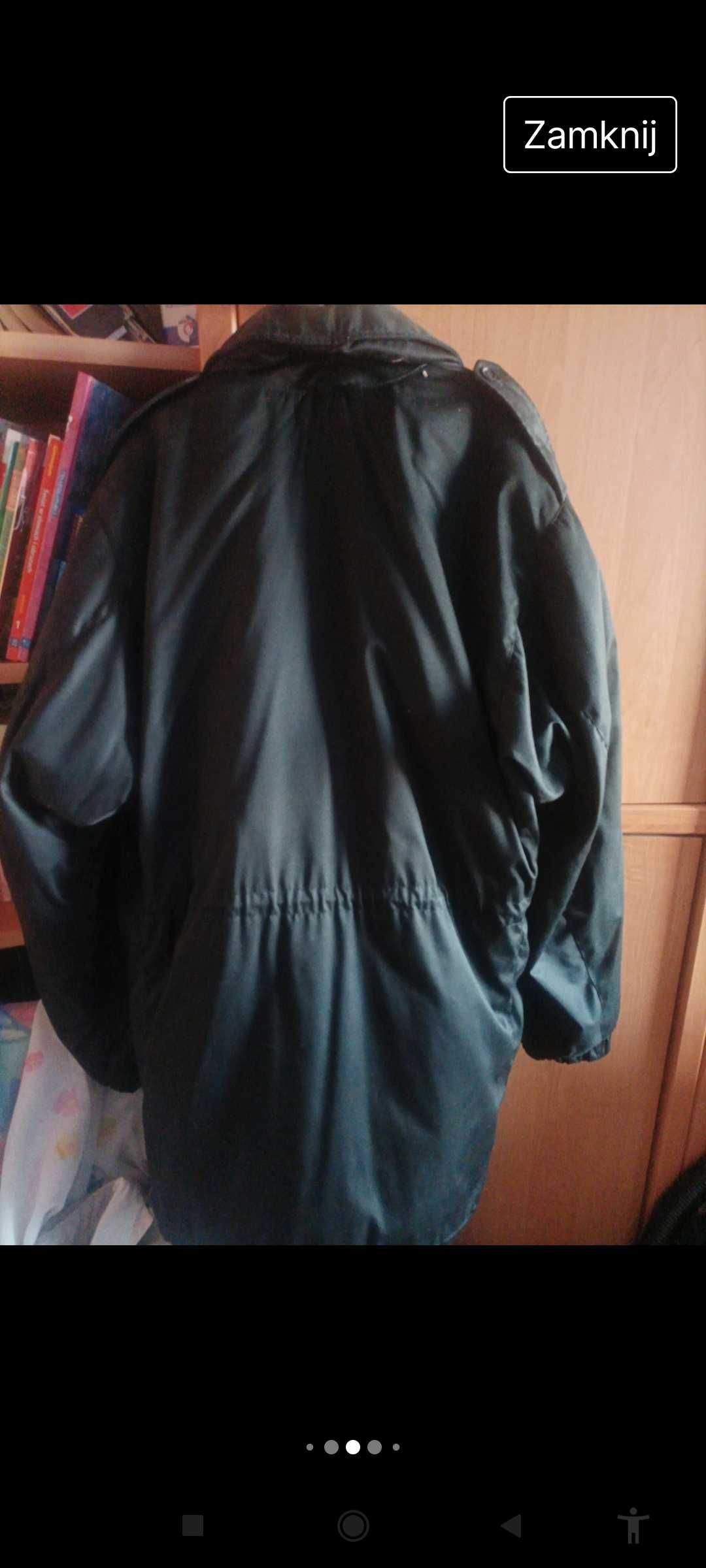 Elegancka kurtka męska ocieplana XXL