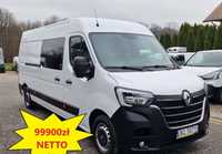 Renault Master  99900 NETTO/Zabudowa warsztatowa/Brygadówka/7 osób/Gwarancja