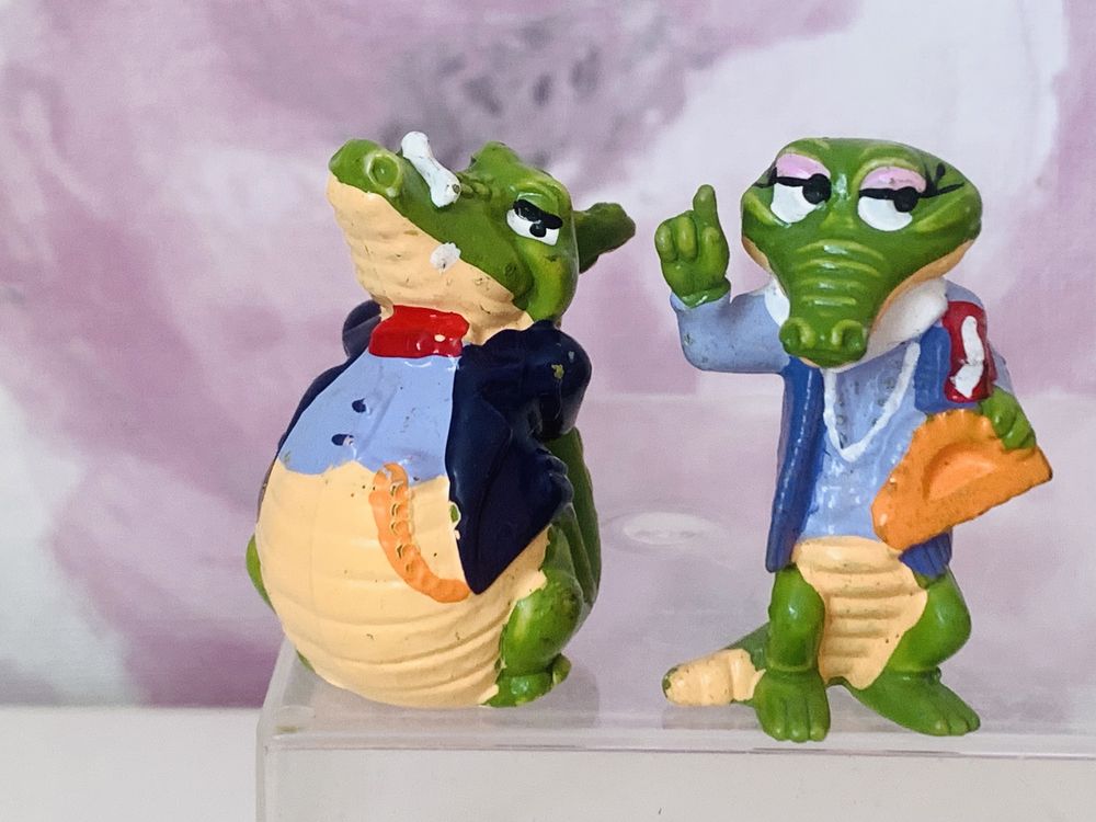 Kinder niespodzianka Crazy Crocos, Krokodyle w szkole vintage 1991