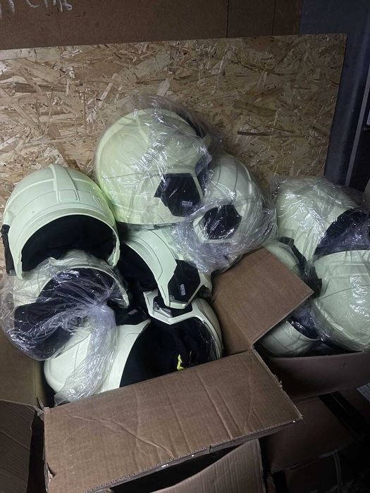 STRAŻ Hełm pożarniczy strażacki MSA Gallet F1 XF kask ratowniczy