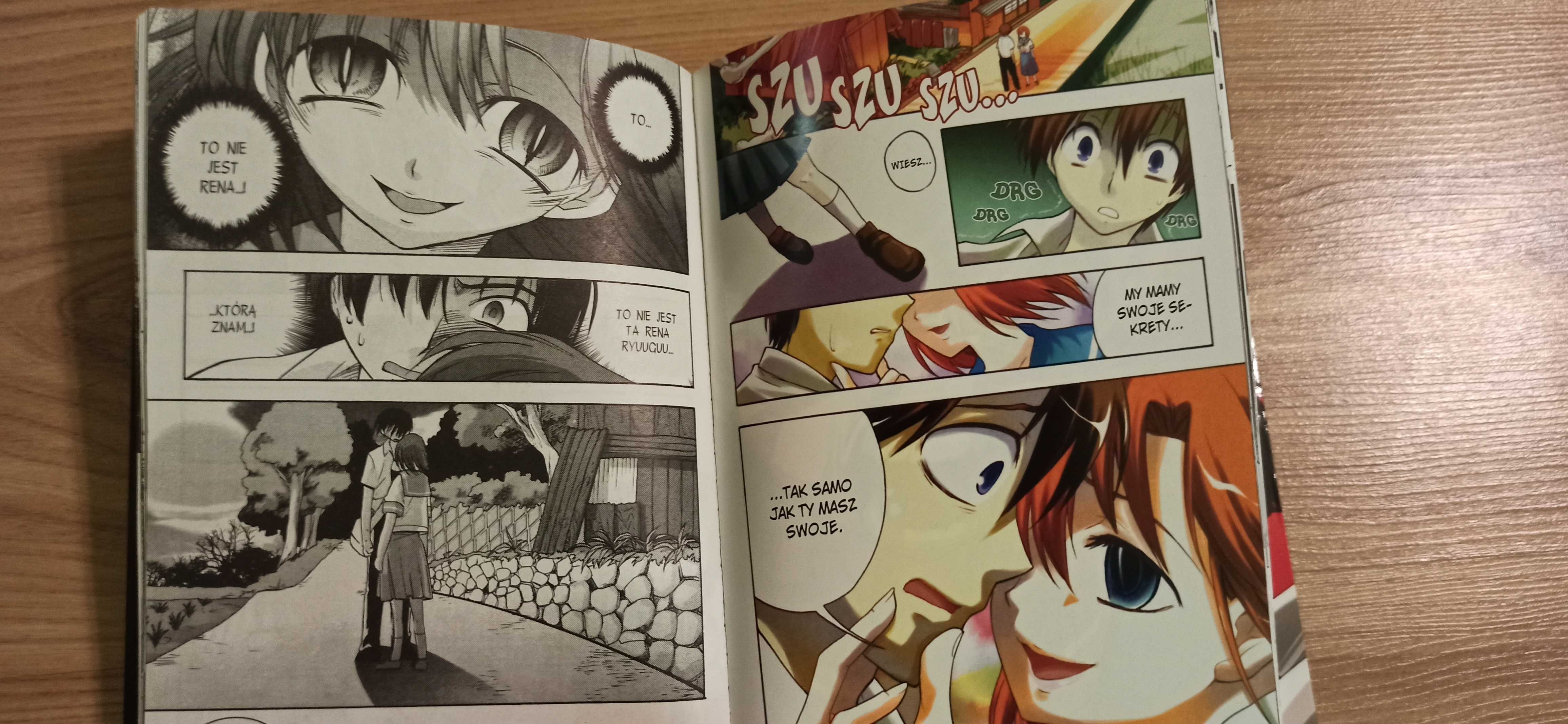 Manga "Gdy zapłaczą cykady" "Higurashi no Naku Koro ni"