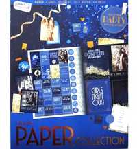 Blok papierowy etykiet naklejek A4 do scrapbookingu