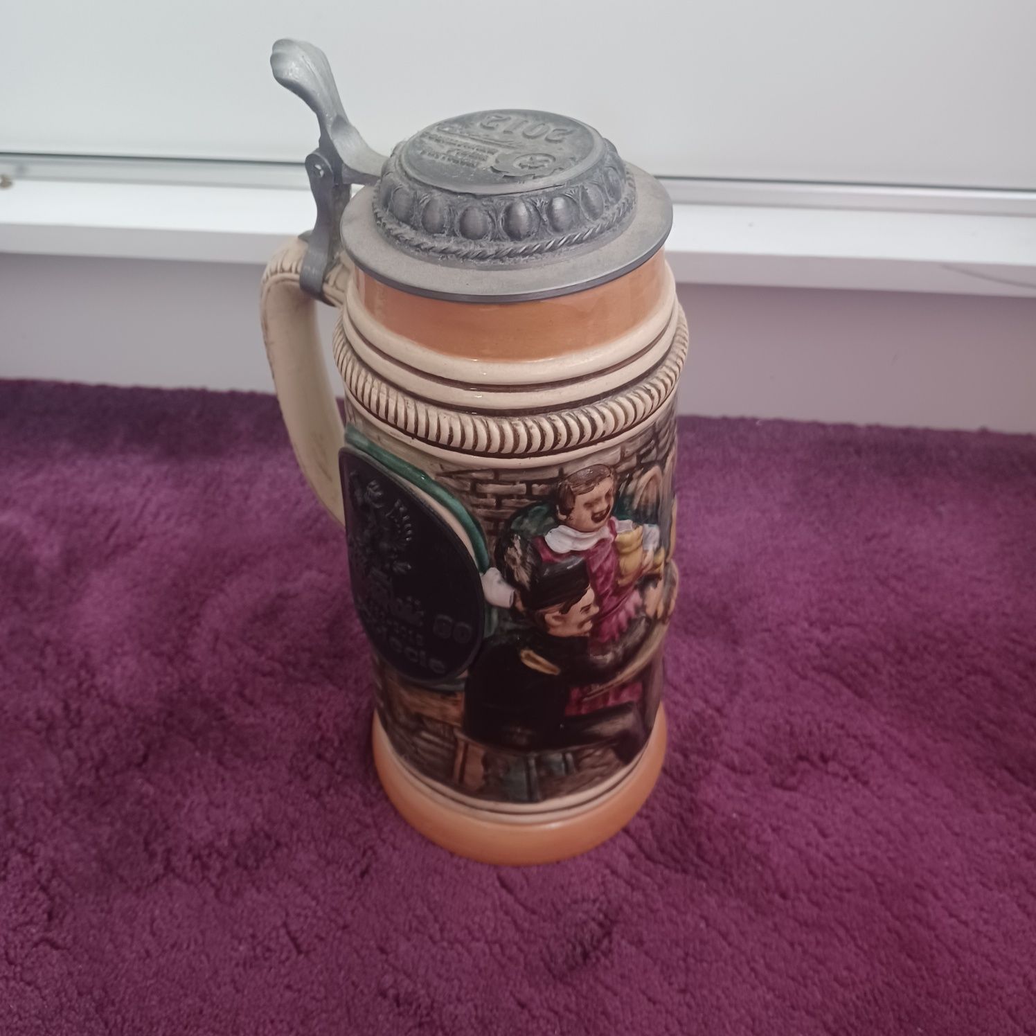 Kufel do piwa ozdobny karczma oryginał