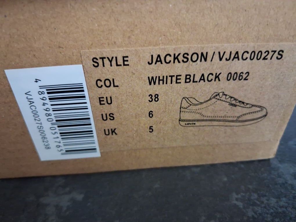 Sneakersy marki Levi's Jackson rozmiar 38