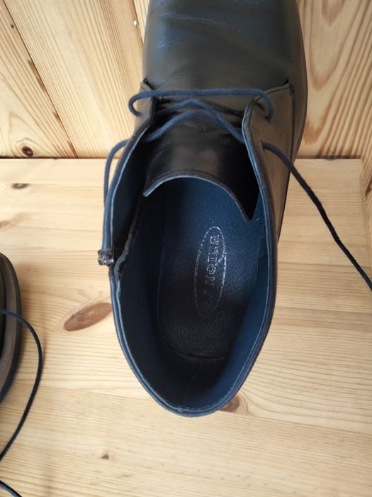 Sprzedam męskie trzewiki skórzane firmy Lanquier