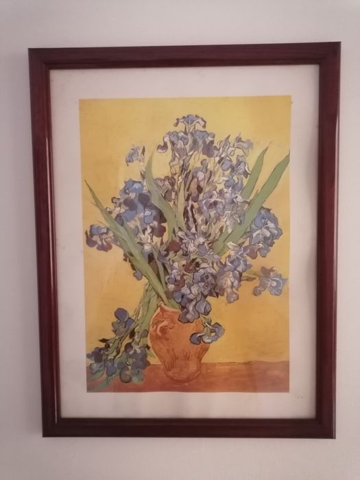 Quadro decorativo Jarro com Lírios