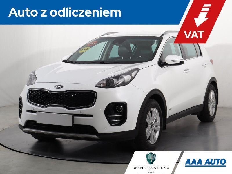 Kia Sportage 1.6 T-GDI, Salon Polska, Serwis ASO, Automat, VAT 23%, Skóra, Navi,