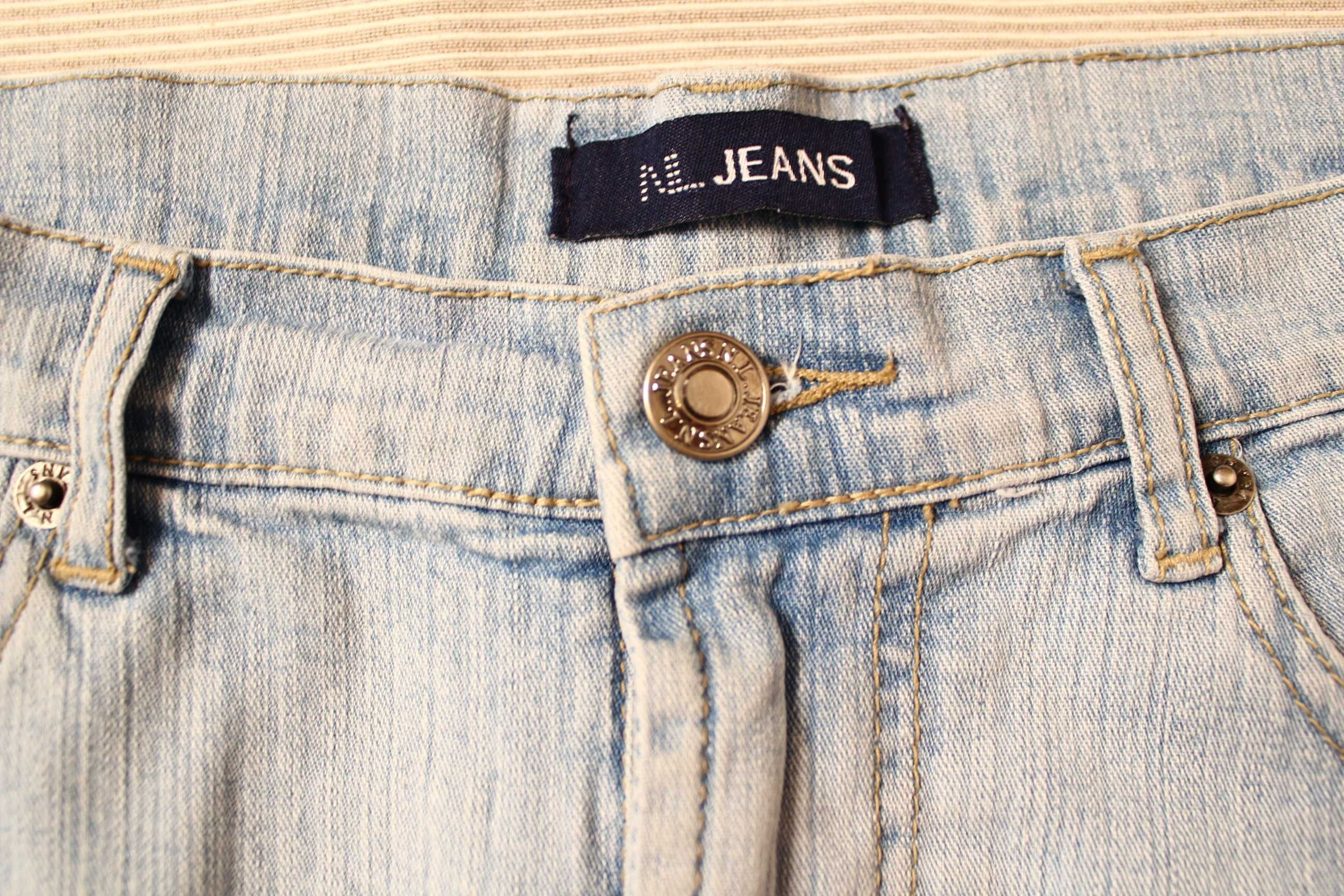Spódniczka z jasnego jeansu Mini rozm.38