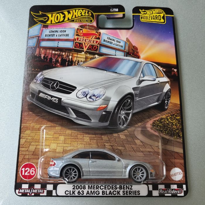 Hot Wheels Mercedes Benz CLK 63 AMG Black Series
