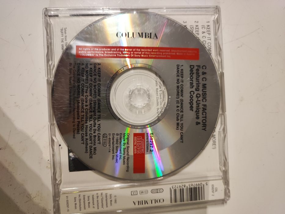 C + c music factory -plyta CD singel