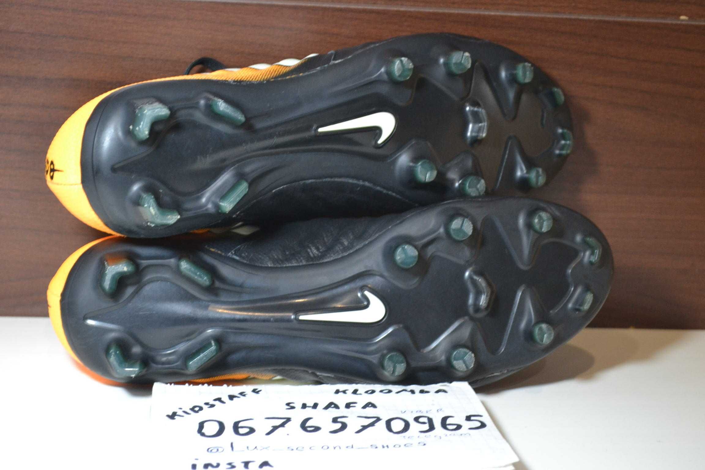 nike tiempo legascy lll fg 42р бутсы копочки шиповки бампы оригинал