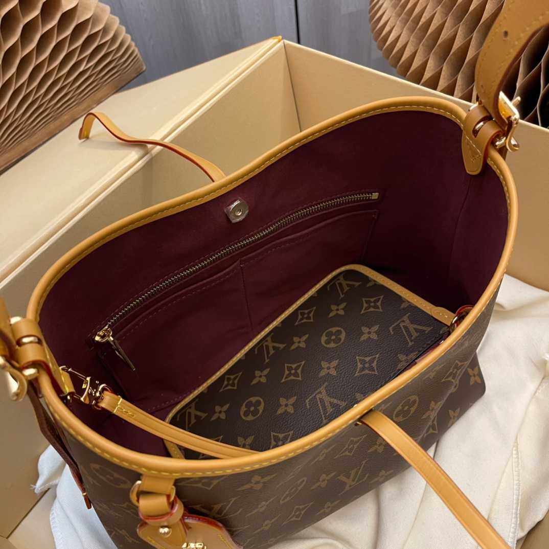 LV top dynamic chip carryall mała torba na zakupy