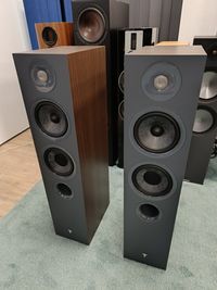 Colunas Focal chora 816 dark walnut