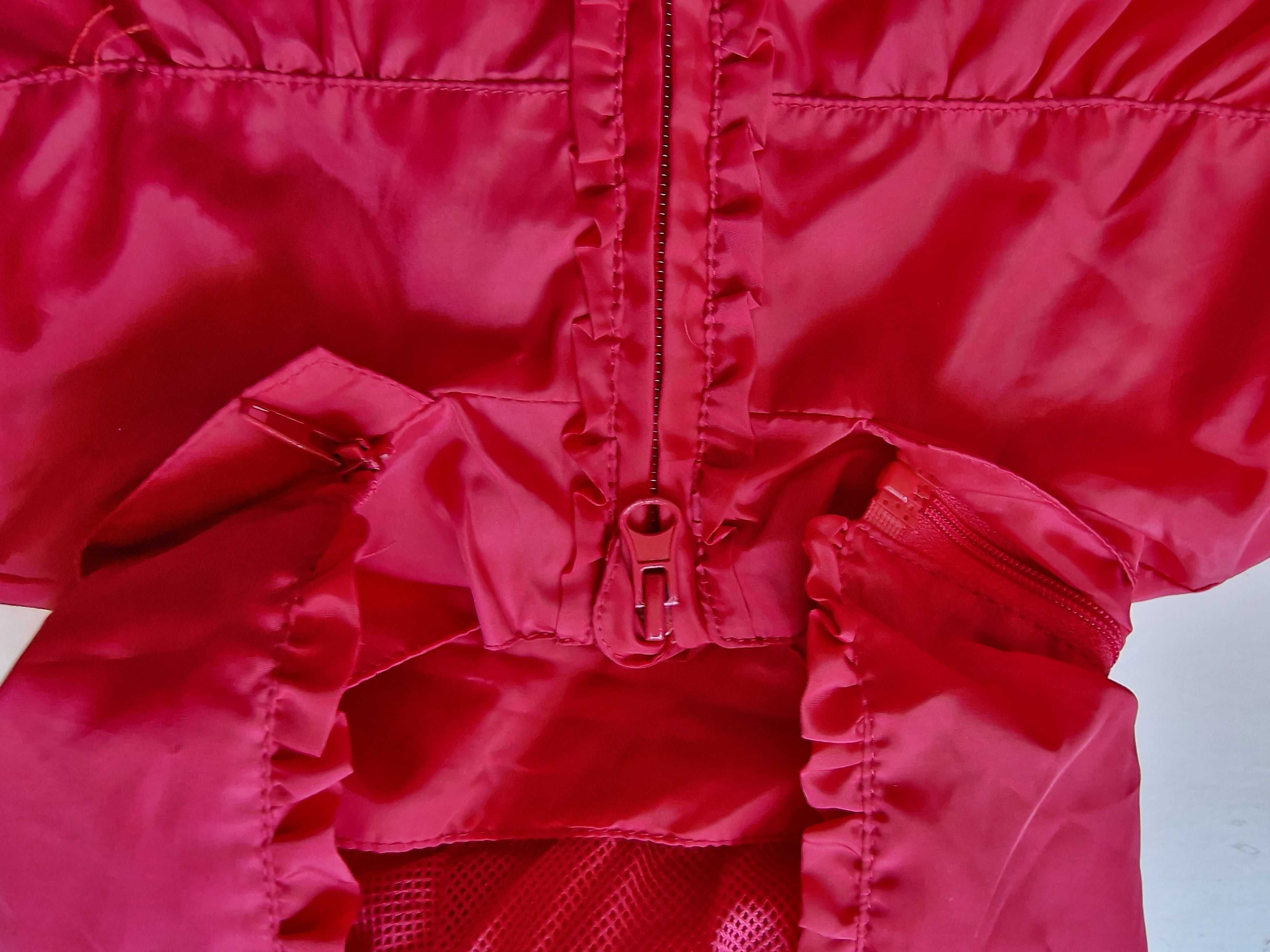 Casaco rosa impermeável com capuz Chicco T8