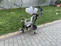 Триколісний велосипед Kinderkraft Aston Malasjite Grey