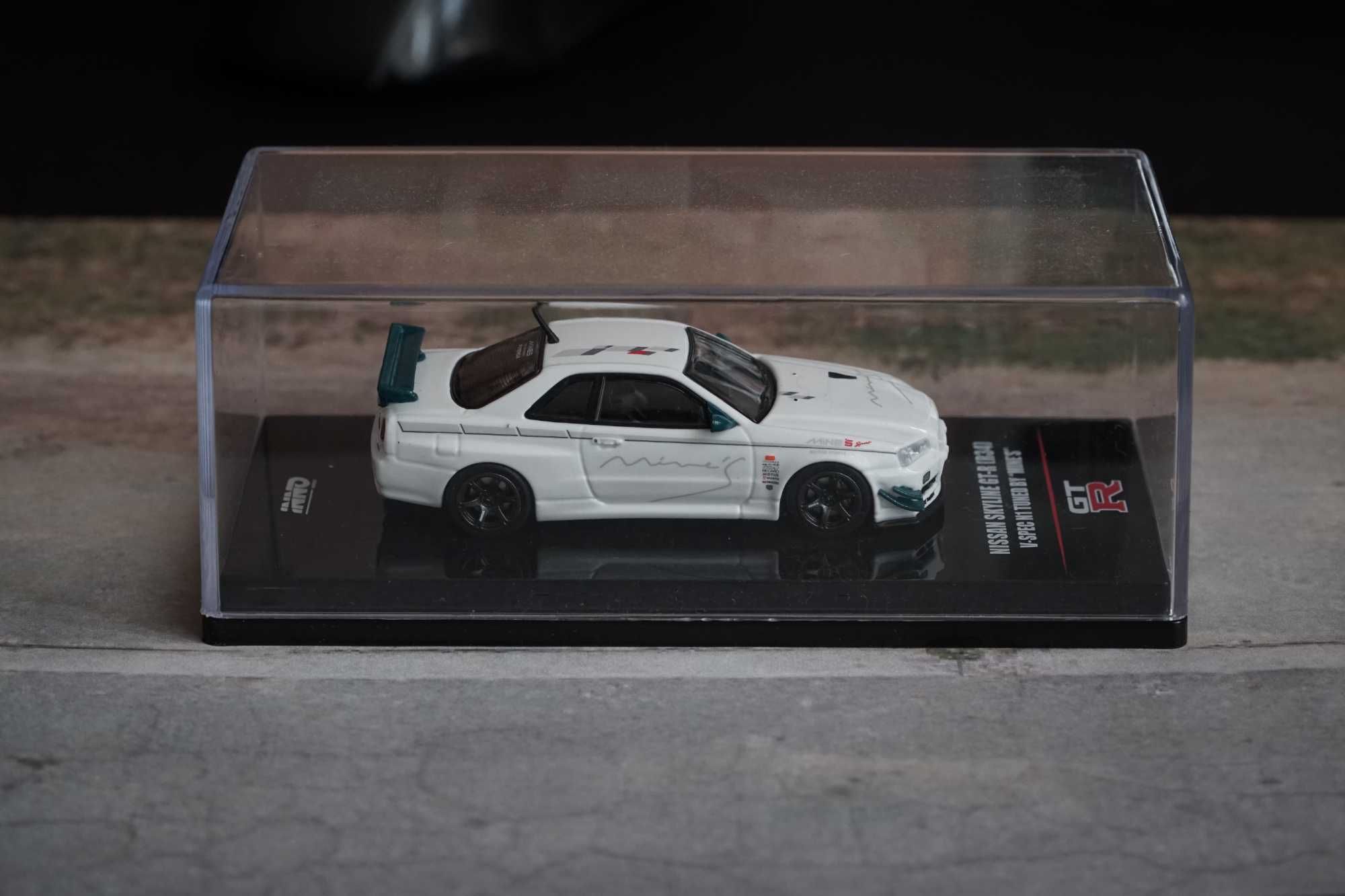 Inno64 Nissan Skyline GTR R34 Resorak 1:64 Gablotka Kolekcjonerski