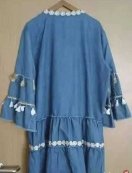 karen millen sukienka oraz alex max sukienka jeansowa boho