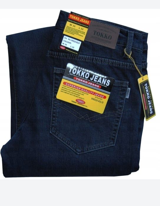 98/100cm pas męskie spodnie nowe Ocieplane polarem