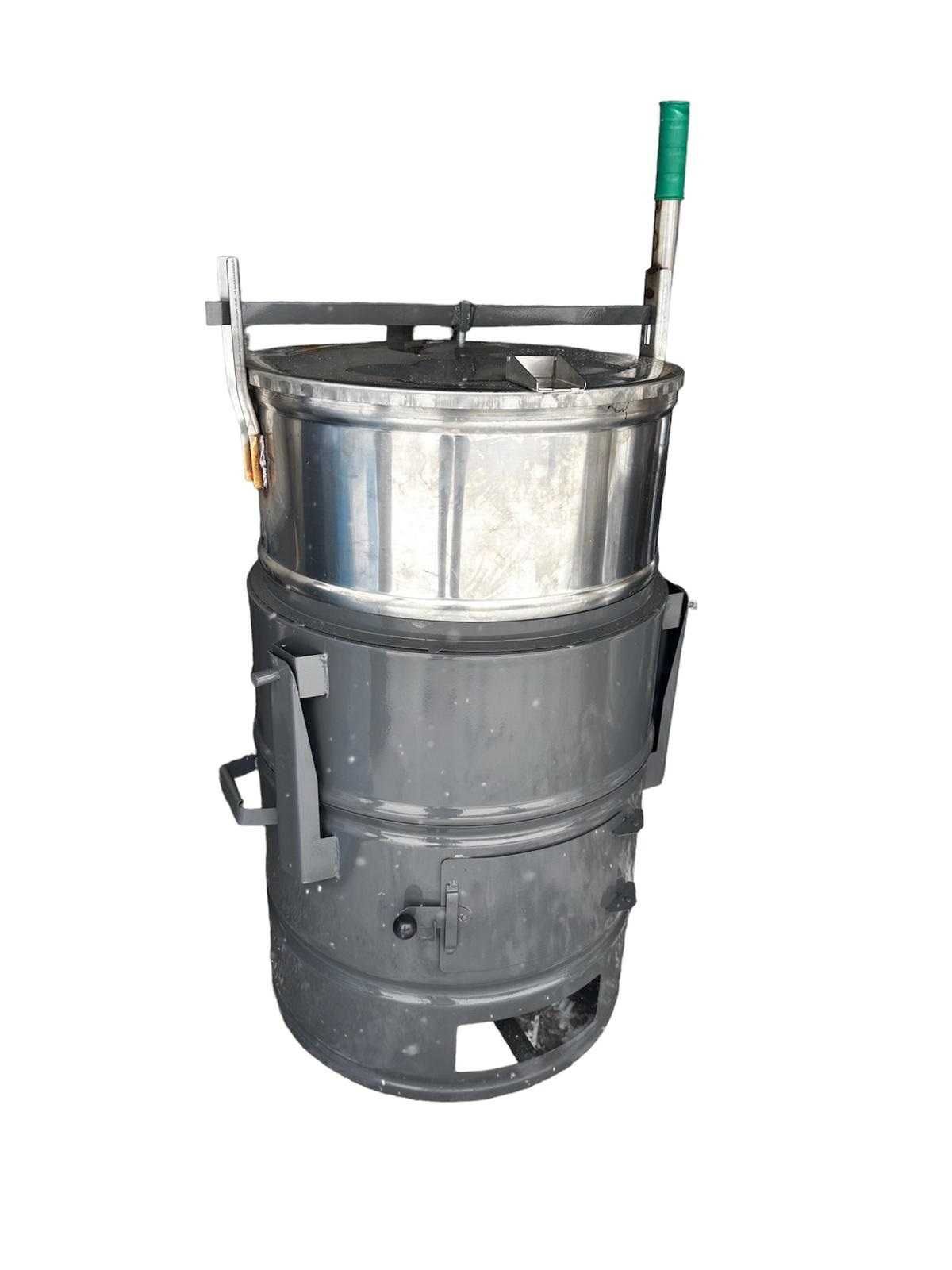 Parnik węglowy NIERDZEWNY 60l/100l/160l Wysyłka PL