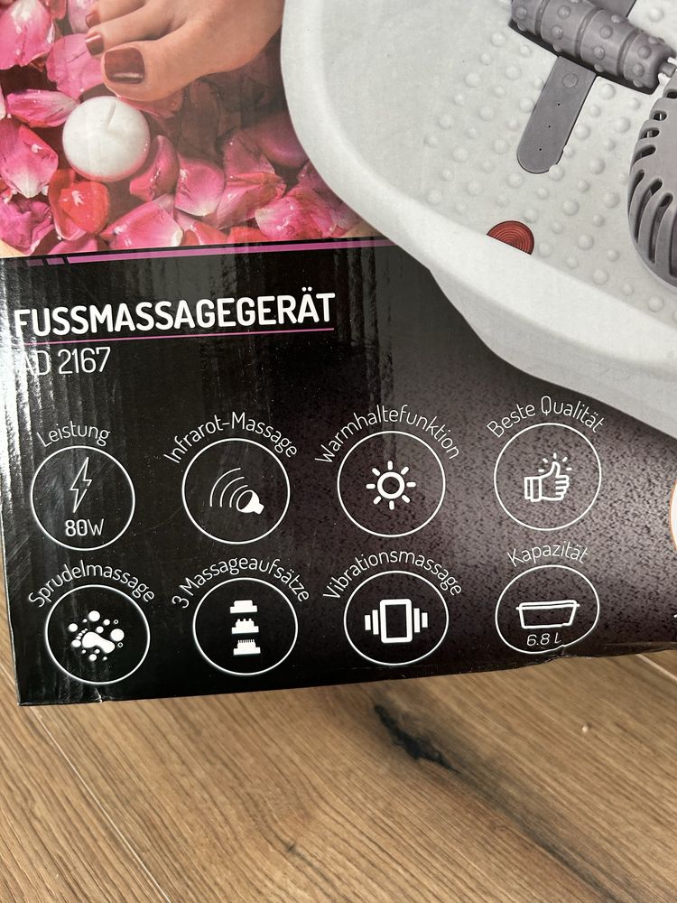 Przenośny masażer do stóp