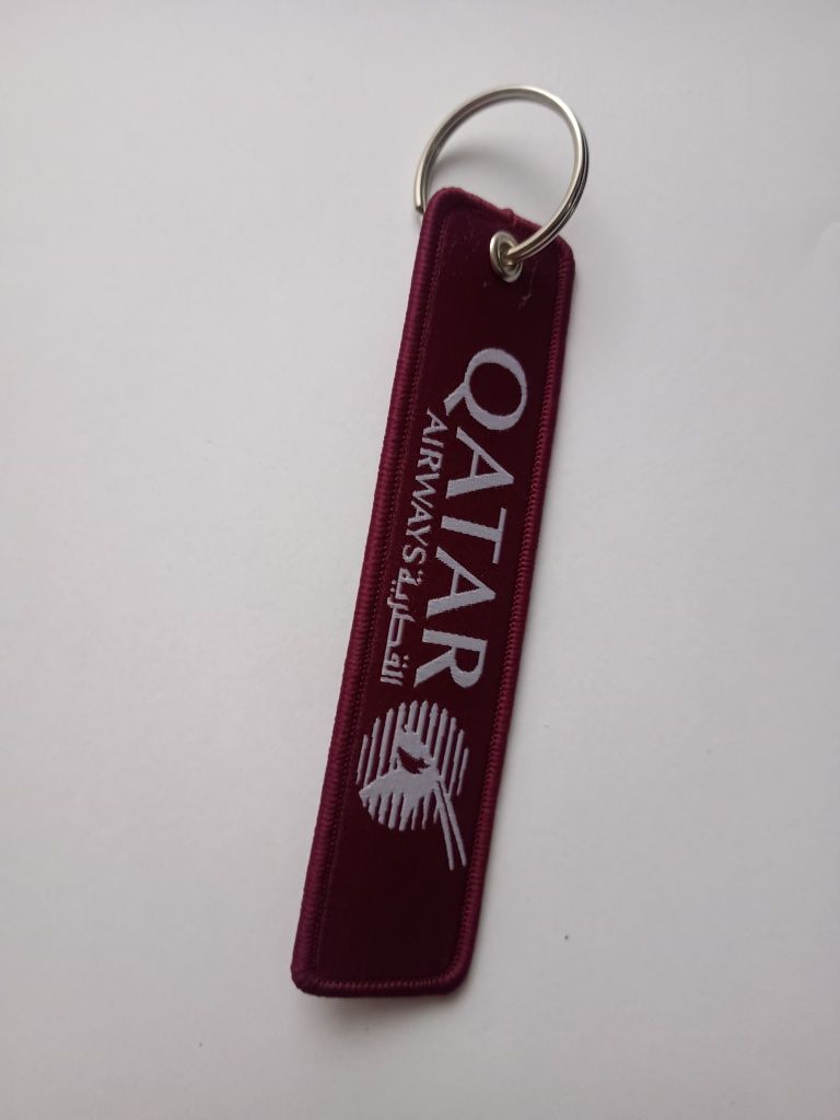 Qatar airlines brelok breloczek linia lotnicza samolot