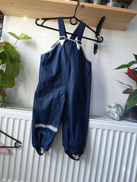 Spodnie przeciwdeszczowe gumowe 86, wodoszczelne h&m