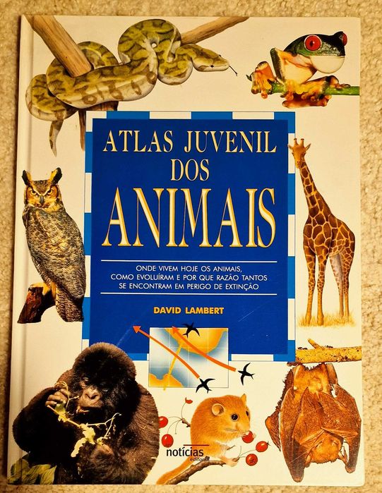 Atlas Juvenil dos animais - David Lambert,  Livro Juvenil, didático