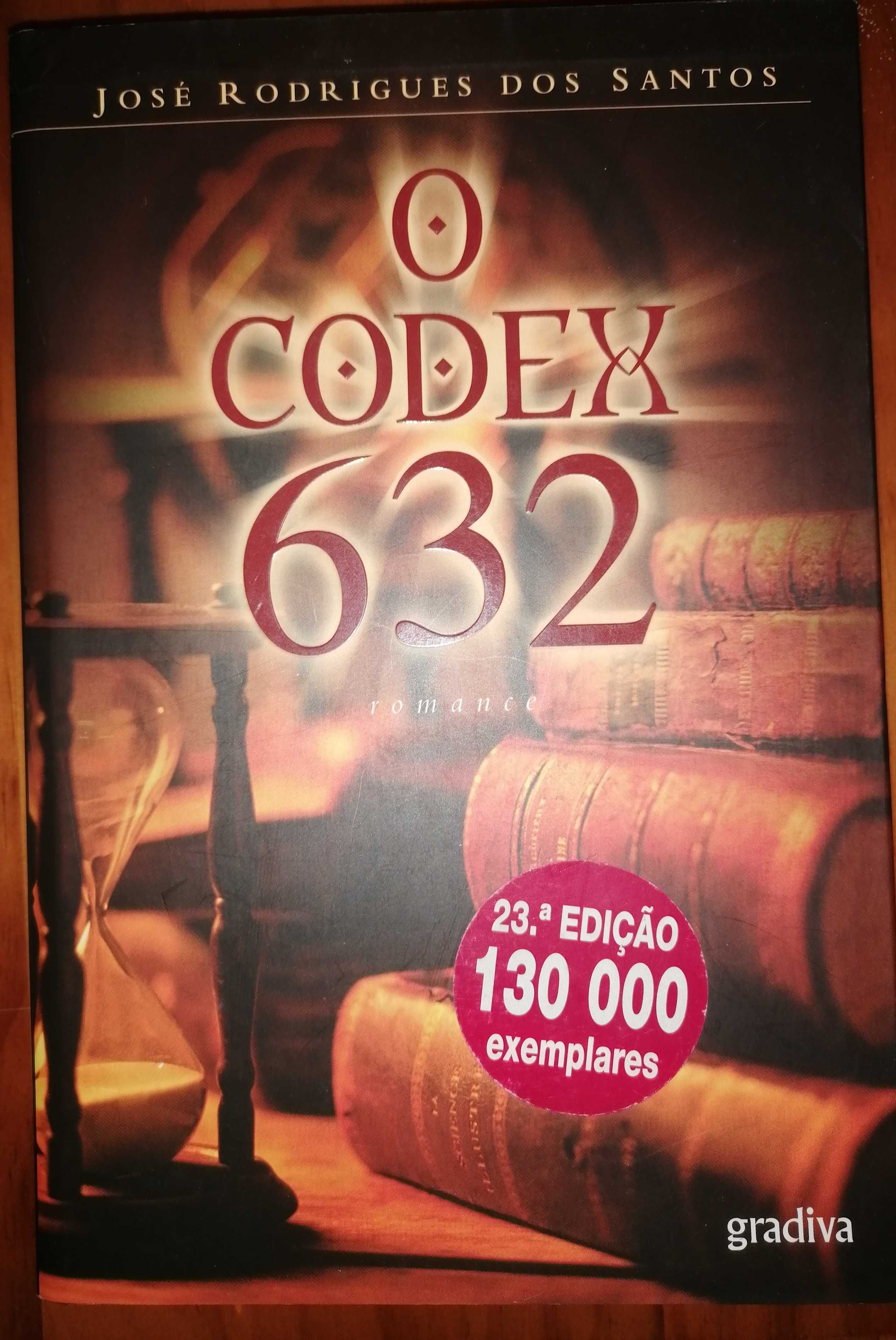 Livro O Codex 632 - de José Rodrigues dos Santos