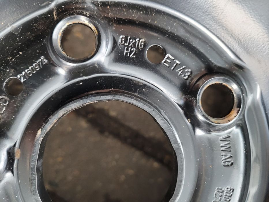 Felgi stalowe 16 5x112 et43 audi vw seat