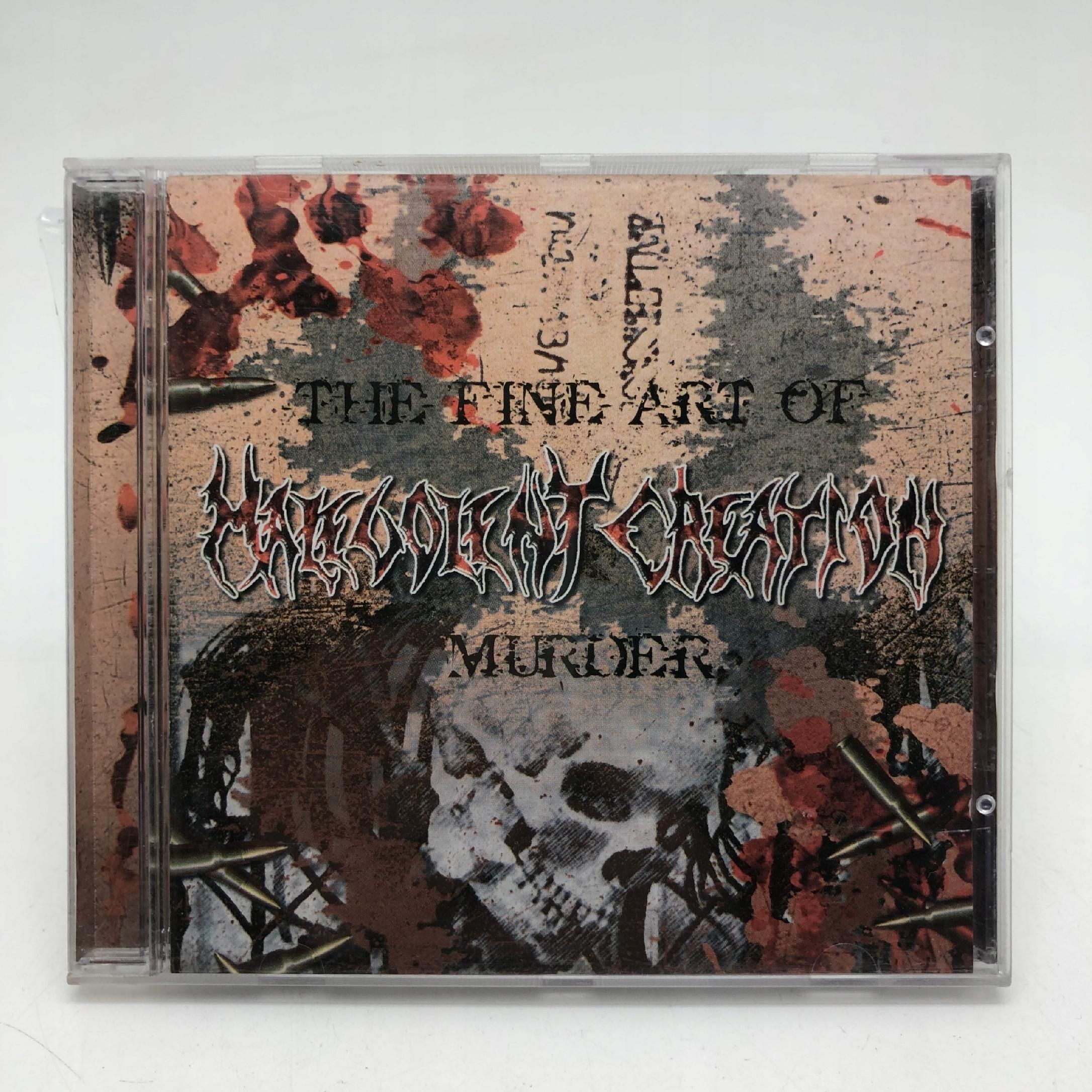 cd - malevolent creation - the fine art of murder metal