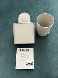 Ikea RÅNEN - uchwyt na szczoteczkę z przyssawką