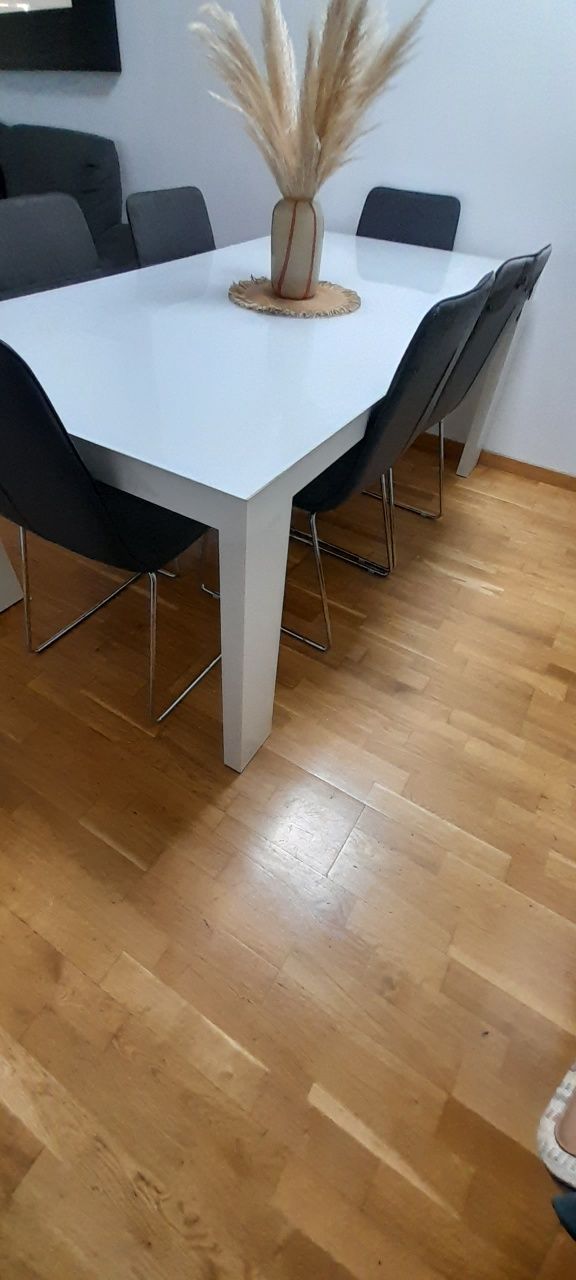 Mesa jantar tampo vidro
