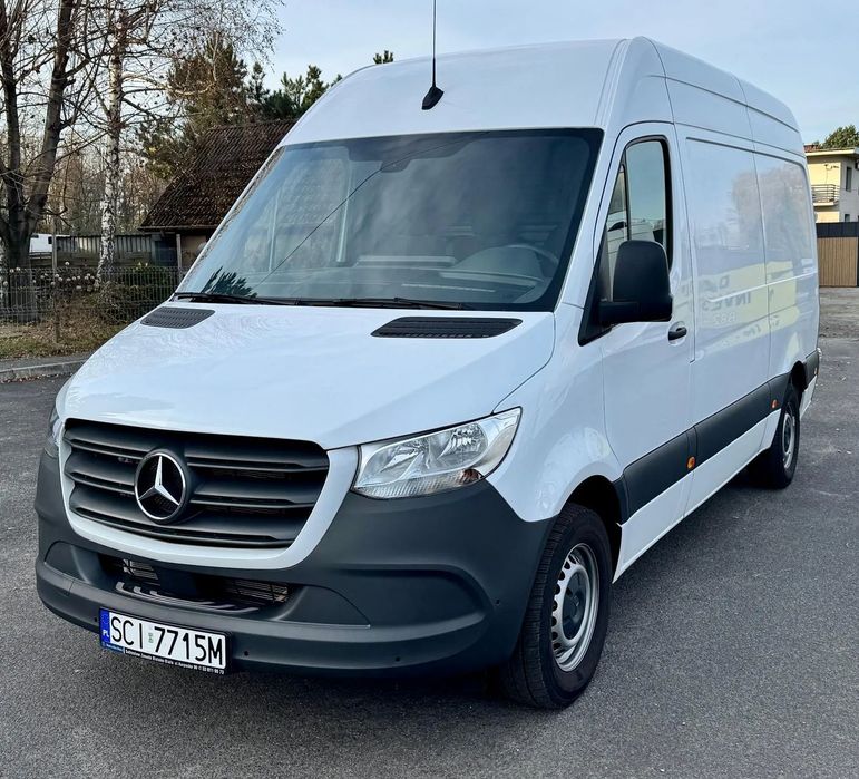 Mercedes-Benz Sprinter 317  Średni Wysoki L2H2 Automatik Bardzo Bogato Wyposażony Niski przebieg