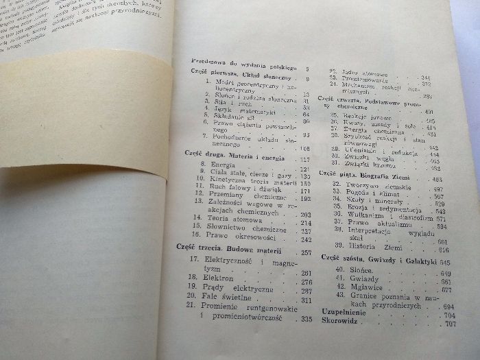 PODSTAWY NAUK PRZYRODNICZYCH ,K. Bates Krauskopf , W-wa 1963r.