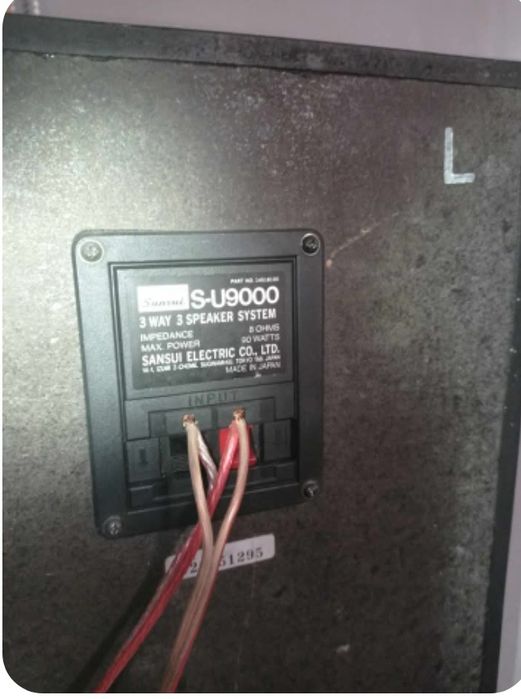 Kolumny głośnikowe sansui su 9000