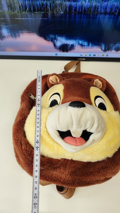 Рюкзак у вигляді білочки або бурундука Чіп та Дейл Портфель дитячий