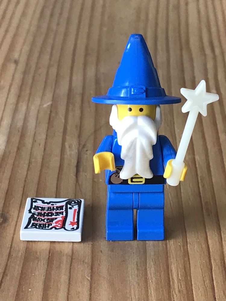Lego figurka cas019, Majisto Wizard, czarodziej, castle.