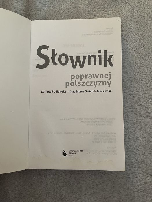 Słownik poprawnej polszczyzny