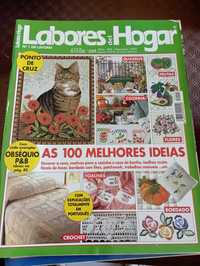 LABORES del HOGAR Revista de ponto de cruz