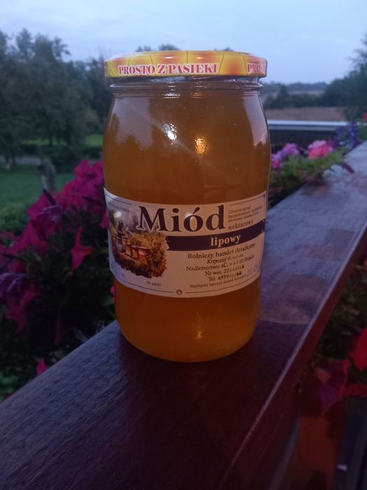 Miód lipowy tegoroczny