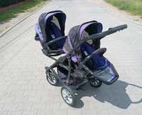 Baby Active Twinni Wózek Bliźniaczy Rok po roku