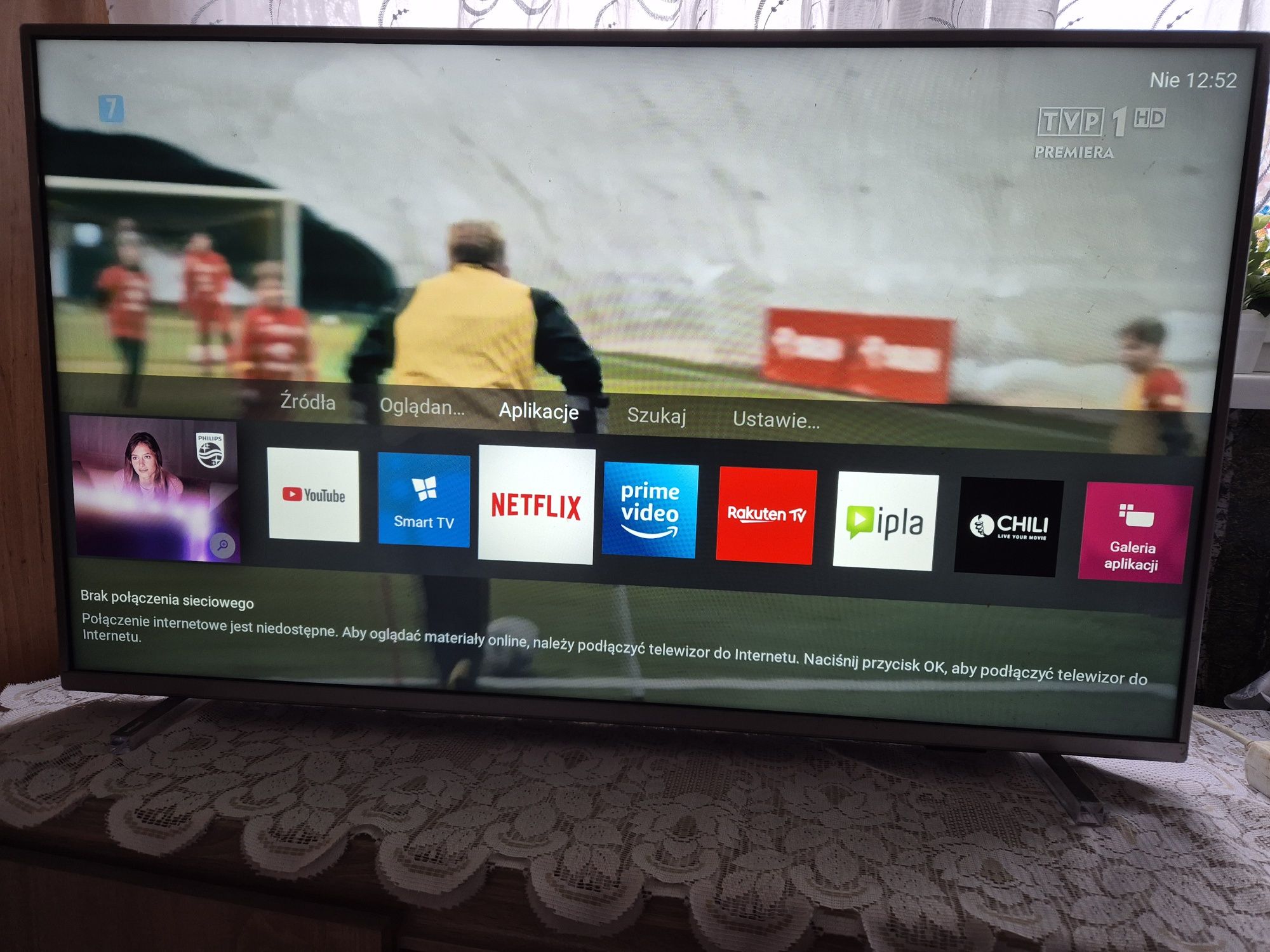 Telewizor LED Smart 4K UHD Trójstronny Ambilight
43PUS6754/12
https://