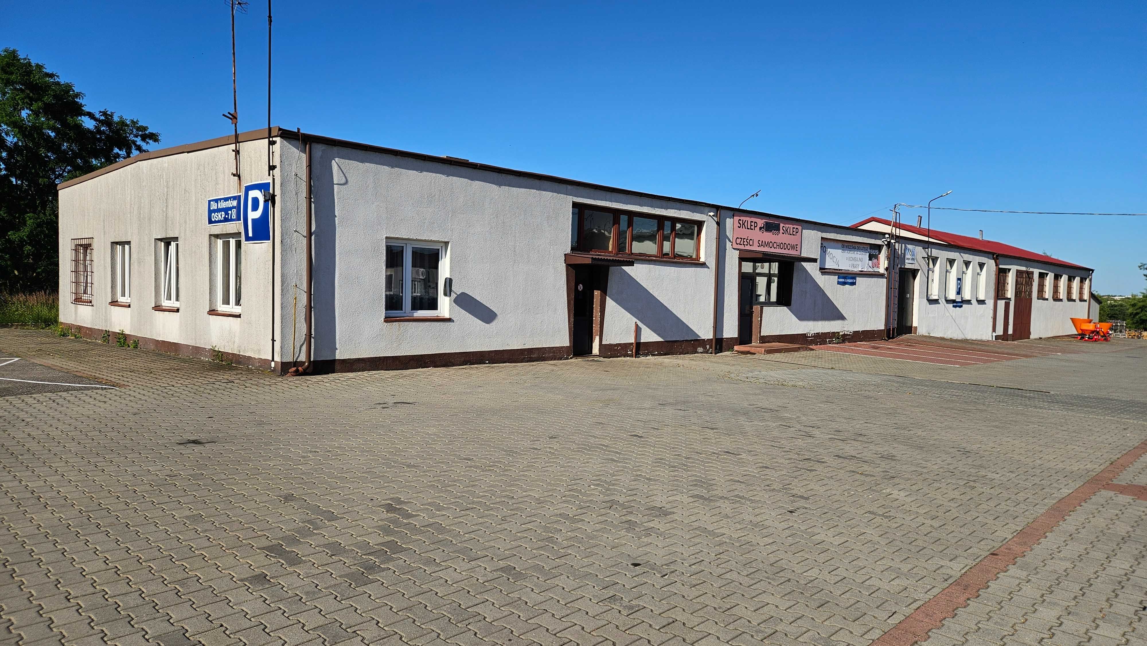 HALA magazynowa, produkcyjna, usługowa, różne, parking - Kłobuck