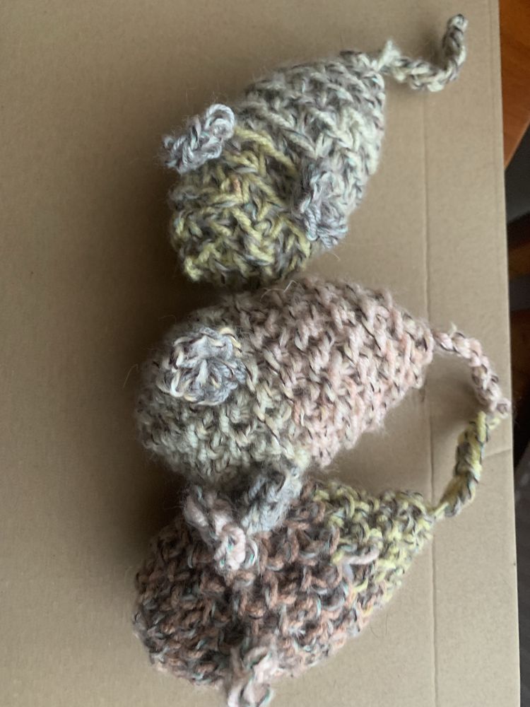 Myszka zabawka dla kota Handmade kocimietka