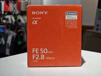 Макрооб’єктив  50 мм і діафрагмою F/2.8 Sony E sel50m28