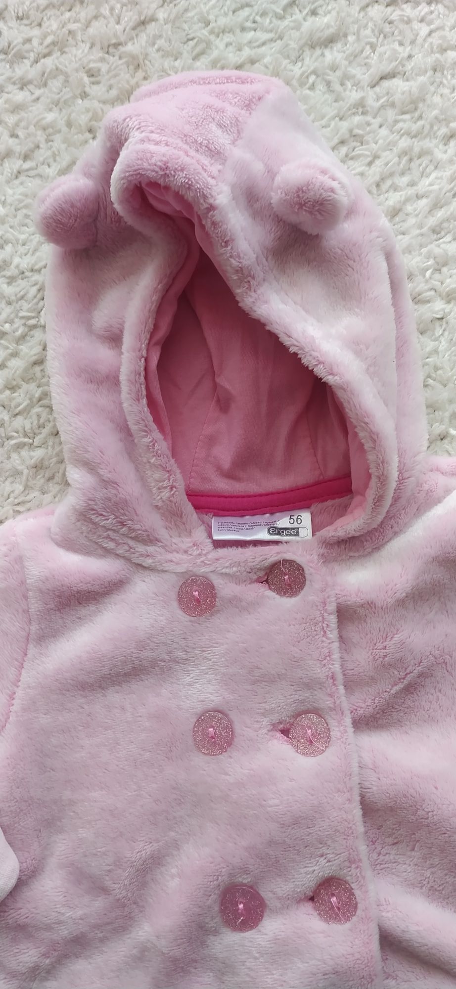 2 bluzy dla dziewczynek r. 56